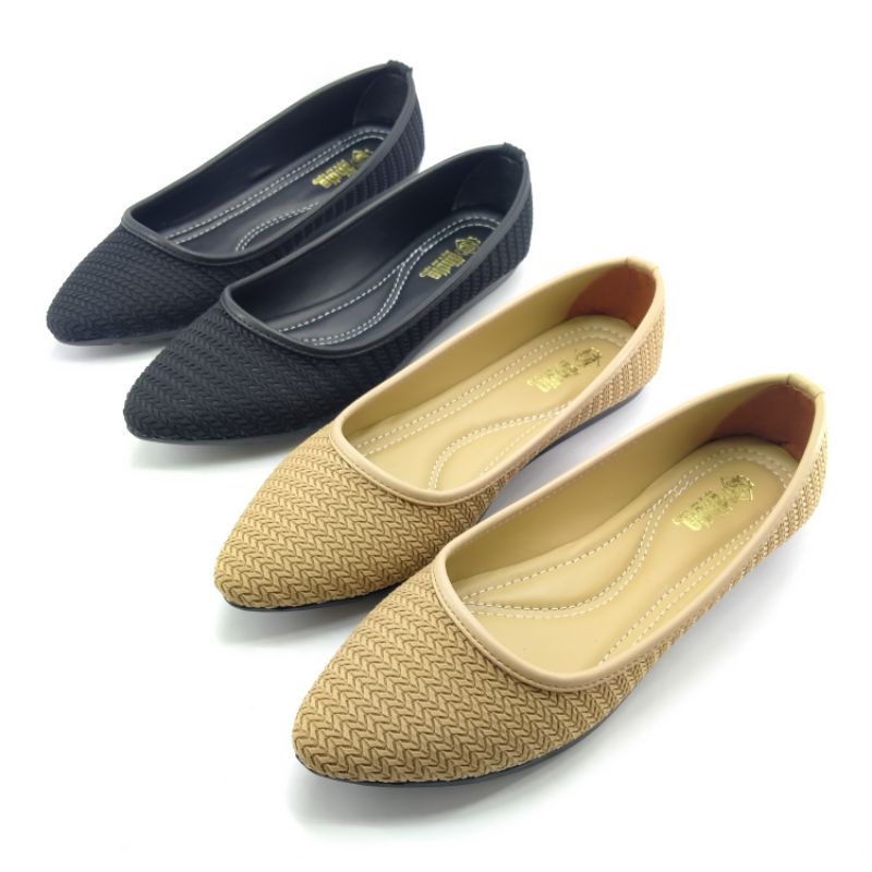 ANDIS Sepatu Flat Shoes Wanita Ballerina ANATA AN01