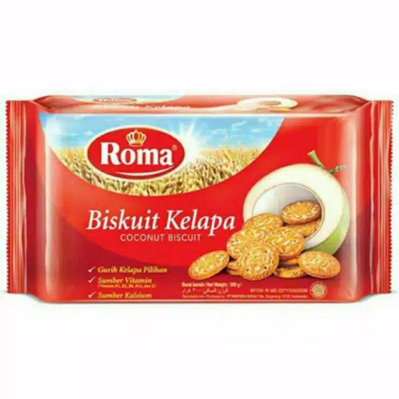 

Roma Biskuit Kelapa 300gr