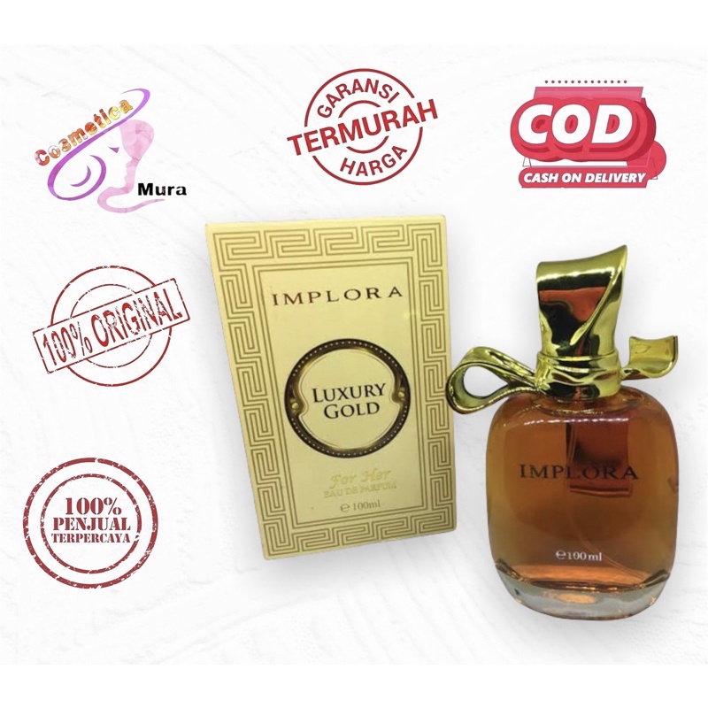 Pita merah - implora parfume original - implora parfume pita gold luxury