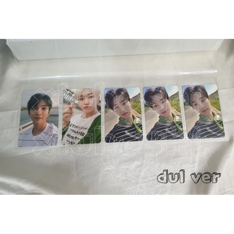 SEVENTEEN Henggarae Dul Ver photocard (joshua hoshi dino) pc
