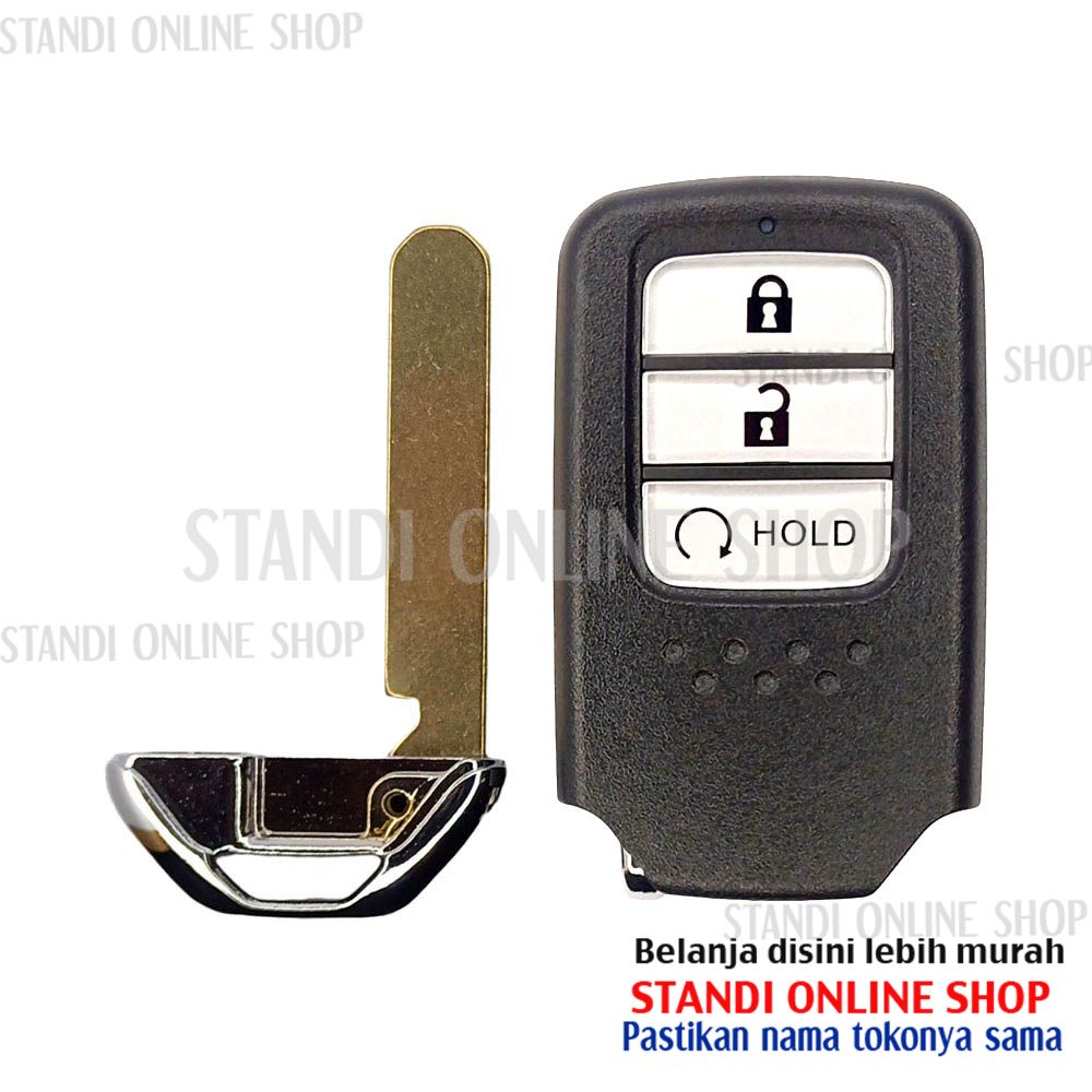 Remote Set Komplit Kunci Smartkey Honda Civic Turbo City Hatchback