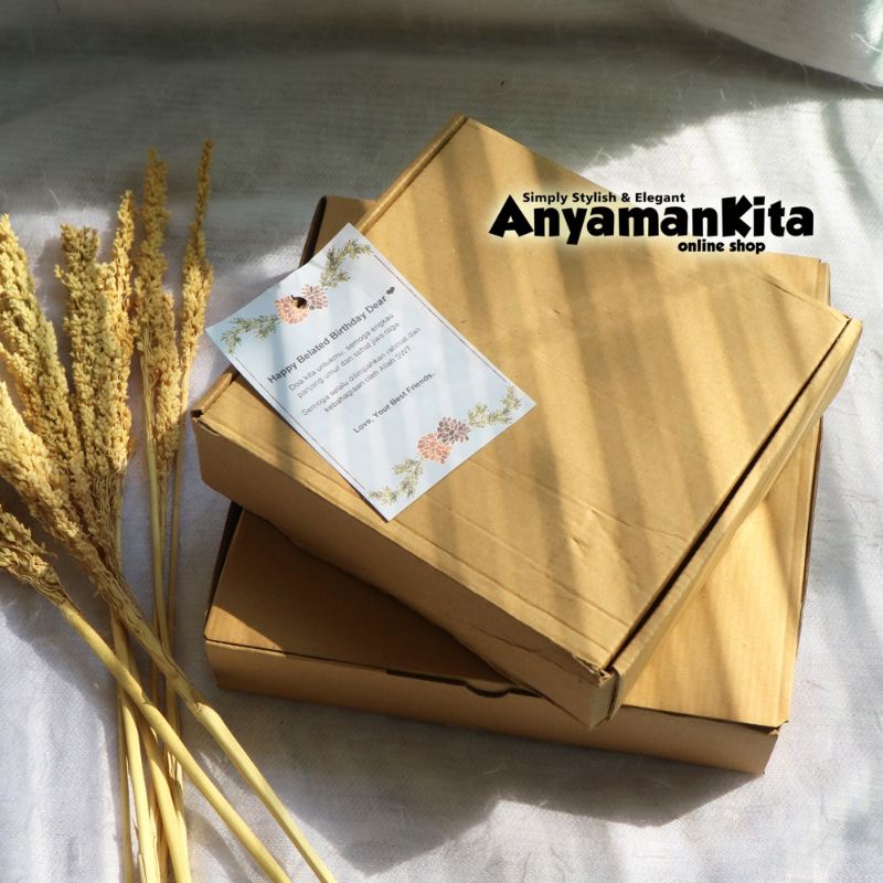 Gift Box / Hampers Pack / Kotak Hadiah (Free Kartu Ucapan)