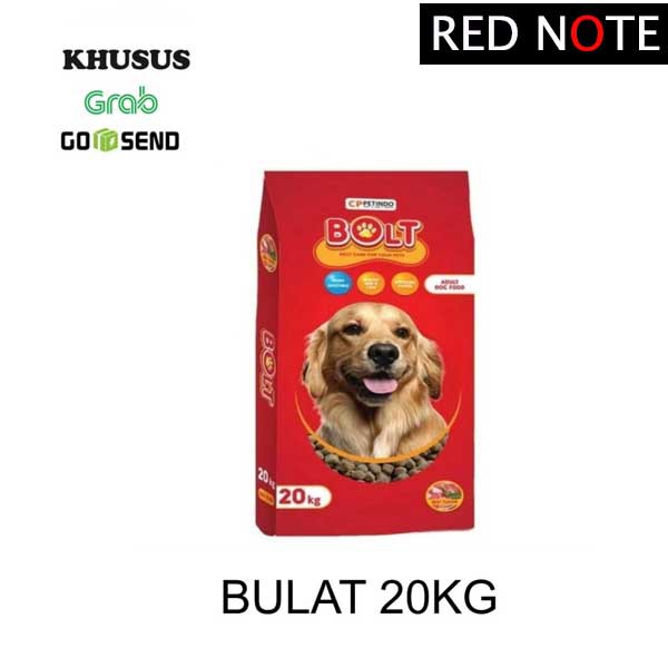 BOLT Dog Bulat/Segitiga 20kg (Grab/Gosend)