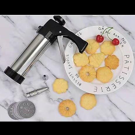 Cookies Gun Press Alat Cetak Kue Kering Semprit Biscuit Cake Mold Gun