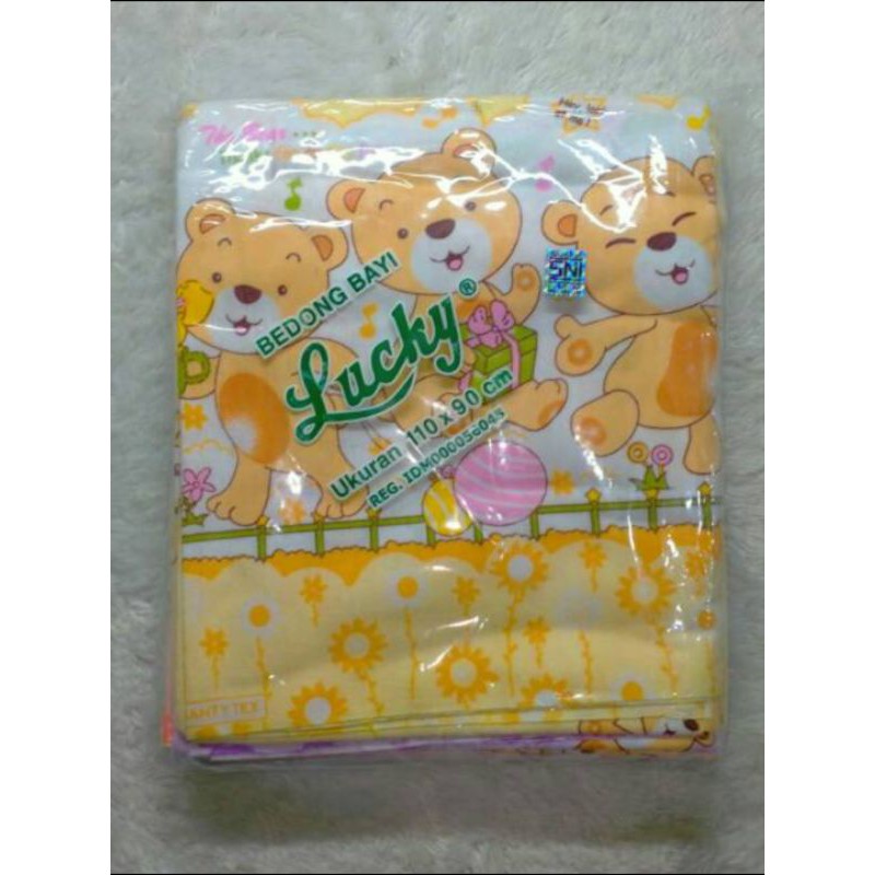 [6PCS] Bedong bayi Lucky 110x90 Asli SNI