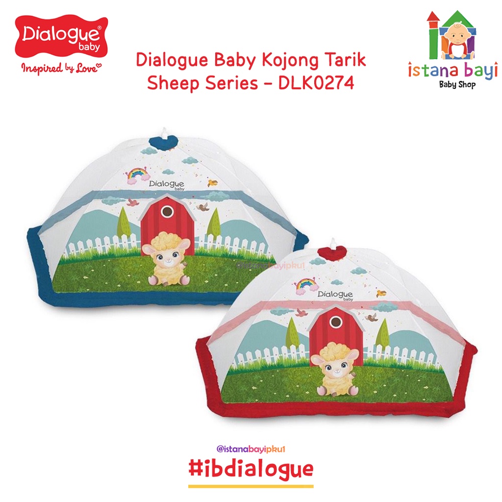 Dialogue Kojong Tarik Sheep Series DLK0274 - Kelambu Bayi/Kelambu lipat