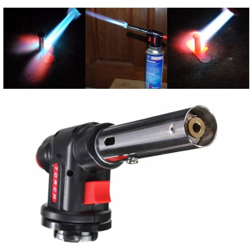 Firetric Kepala Gas Butane Multi Purpose Torch 1300 Celcius - WS-504C - Black