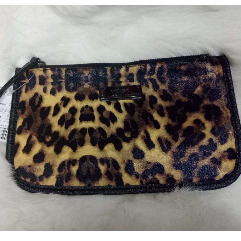 CLUTH DOMPET WRISTLET MANG0 MNG MOTIF TIGER MEDIUM IMPORT PREMIUM #3008