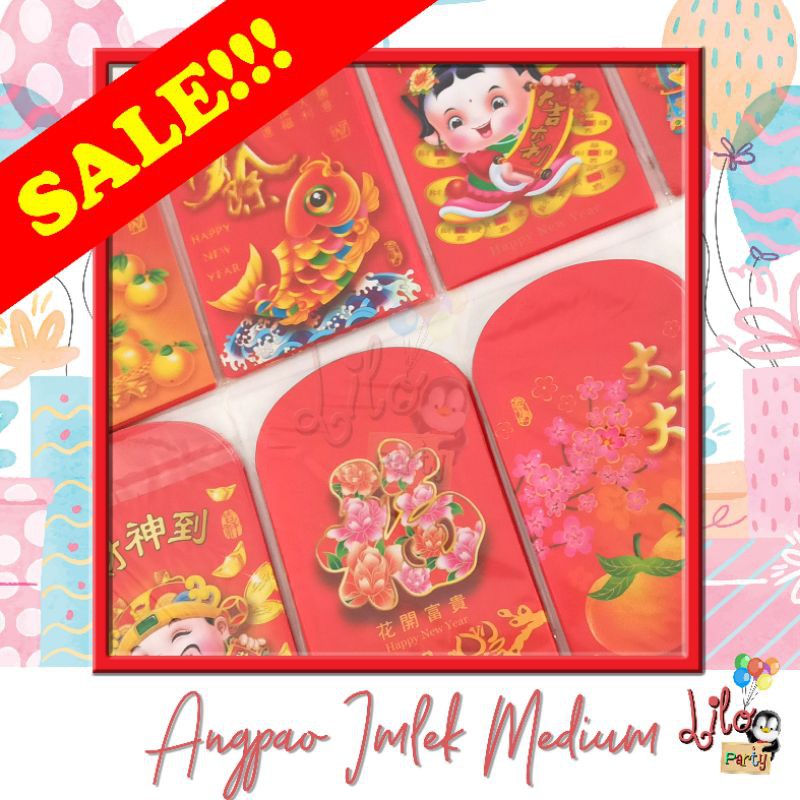 

Angpao Imlek Chinese New Year Medium (MOTIF RANDOM)