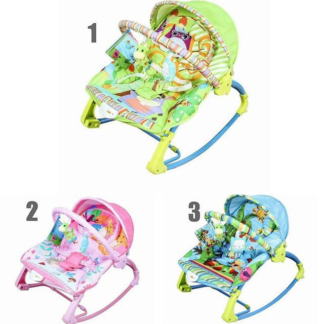 (3KG) Pliko Piccola Rocking Chair/KURSI GOYANG/Baby Bouncer Pliko 306/Kursi Ayunan Bayi