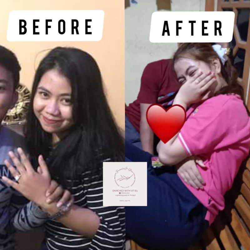 Lotion whitening HumairaH Glow / HB racik super whitening