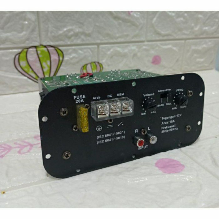 Limited - Kit Bass Tube Subwoofer Amplifier 12 Volt