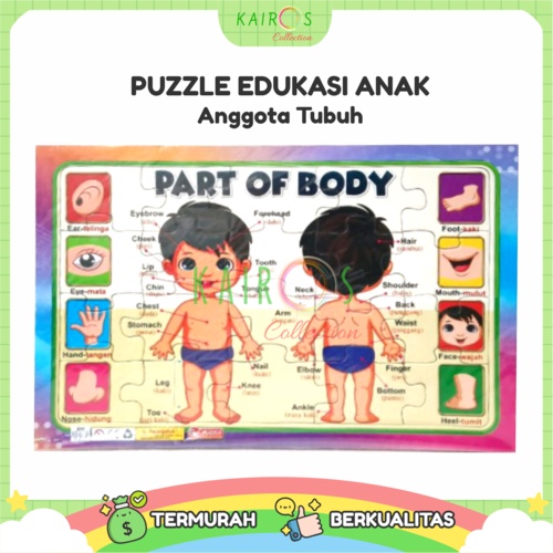 Puzzle Belajar Anak Edukasi Aneka Motif