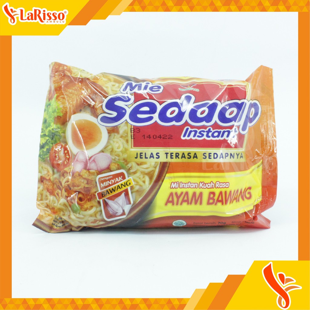 

MIE INSTAN SEDAAP MIE KUAH 75GR ALL VARIAN(3'S)