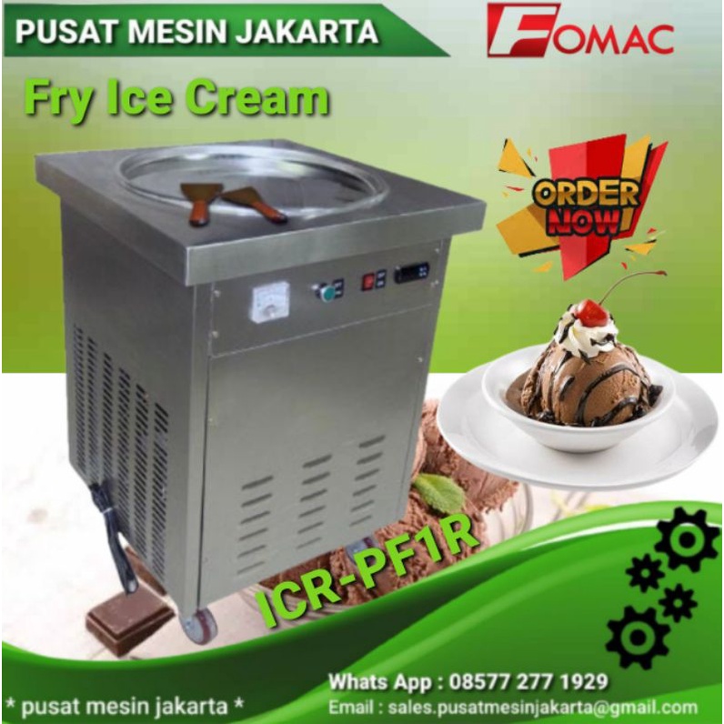 ICR-PF1R FRY ICE CREAM MESIN ES KRIM ROLL / ES KRIM GORENG FOMAC