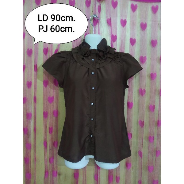 Baju wanita preloved/Blouse wanita/atasan wanita/baju preloved wanita/blouse/preloved kemeja wanita/