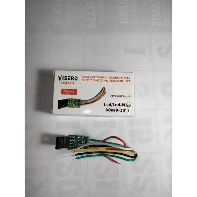 VISERO GACUN 5 KABEL LCD/LED-MK5 40W (9-28") MODUL POWER SUPPLY