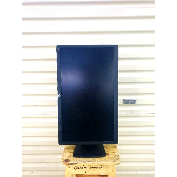 Led monitor Hp Elitedisplay E221 22 inc wide fullhd resolusi 1920x1080 model kaki vertikel