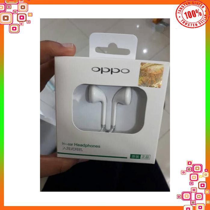 EARPHONE ORIGINAL OPPO HANDSFREE OPPO