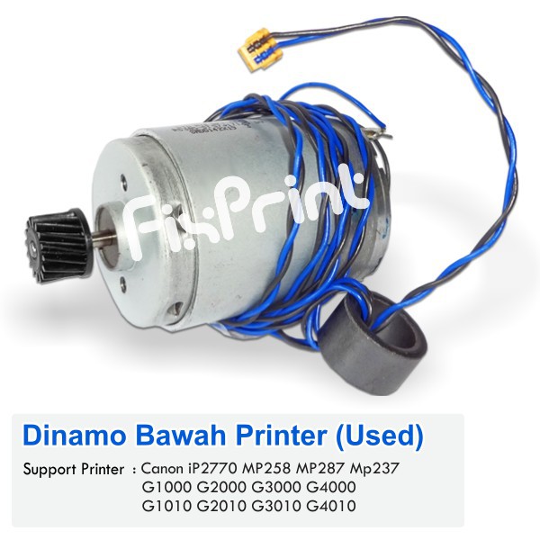 Dinamo Motor DC 12v 12 Volt Motor 12 - 24 Volt Generator Mini Bor Normal Tested Torsi Besar