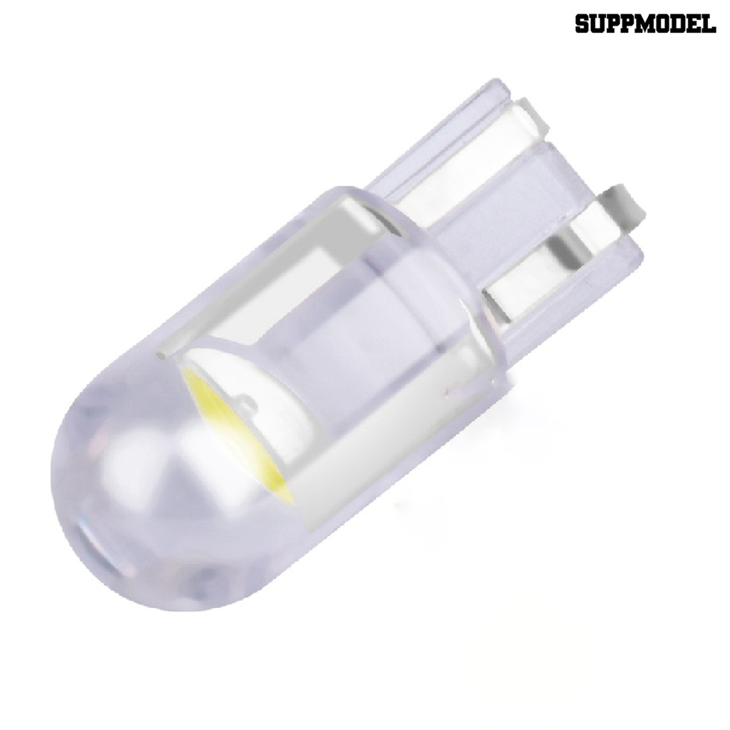 Supm 2pcs Lampu Led Cob T10 Kaca Transparan Untuk Indikator Mobil