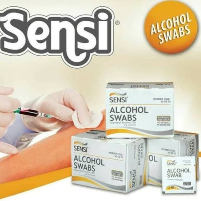 Sensi Alcohol Swab isi 100