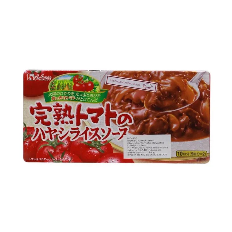 Bumbu Untuk Stew House Kanjuku Tomato Hayashi 184 Gram