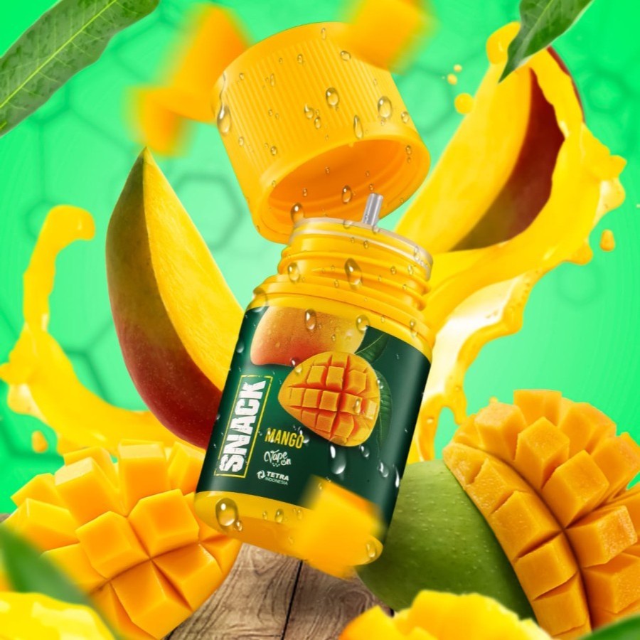 SNACK MANGO FRUITY BY TETRA X VAPE ON 3MG 60ML