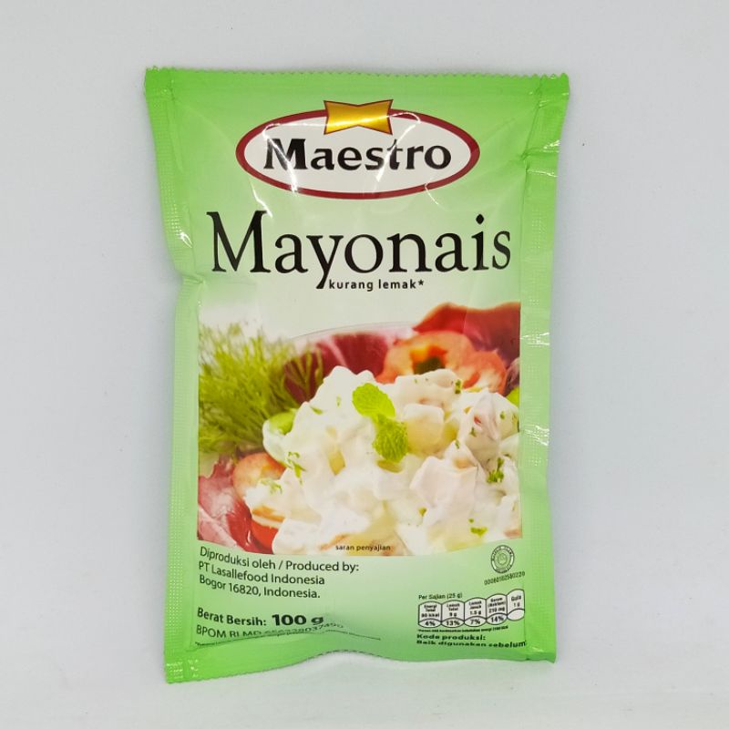 

Mayonais Maestro 100gr /Mayonese