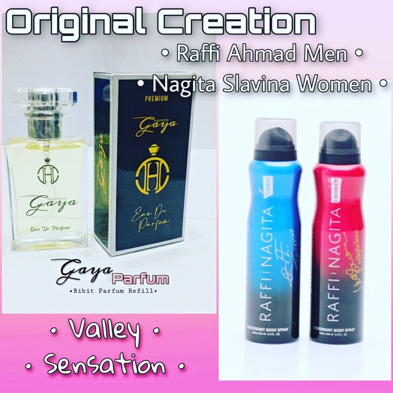 [Gaya Parfum] ORIGINAL CREATION RAFFI AHMAD - NAGITA SLAVINA