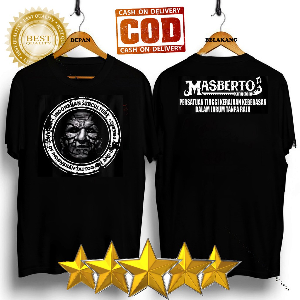 BAJU DISTRO/MASBERTO/BAJU KAOS DISTRO TERBARU MARBERTO GOLD KAOS DISTRO KEKINIAN 2021 BAJU TATTO/BAJU KAOS PRIA