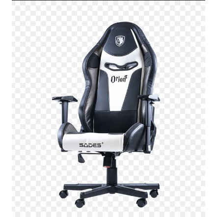 GAMING CHAIR ORION SADES PUTIH BIRU MERAH KURSI RODA