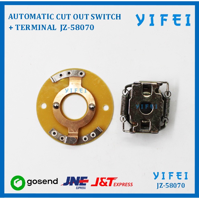 AUTOMATIC CUT OUT SWITCH + TERMINAL SCREW M-201/M-202 YIFEI-58070