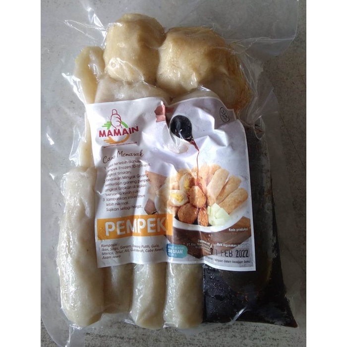 

Pempek Mixed Mamain 8 pcs / 330 gram