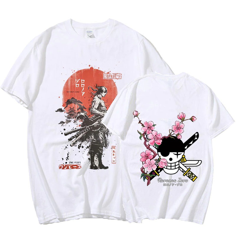 Roronoa Zoro | Kaos One Piece | Kaos One Pice | Baju Kaos One Piece Pria | Kaos One Piece Zoro baju 
