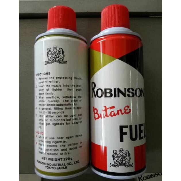 Gas Robinson Isi Ulang Korek Api Refill Butane Fuel Khusus PULAU JAWA Termurah/GAS KOREK API TOKAI