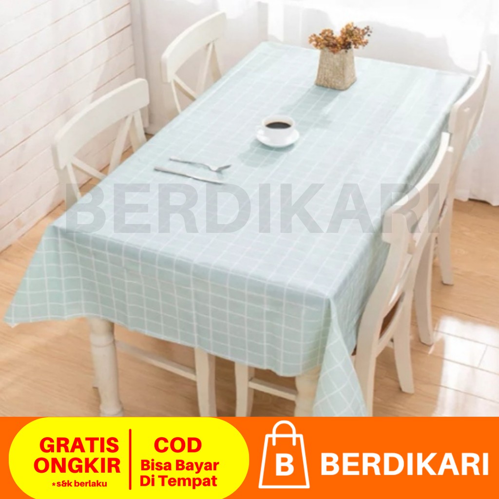 Taplak Meja Makan Anti Air MInyak 137x90cm