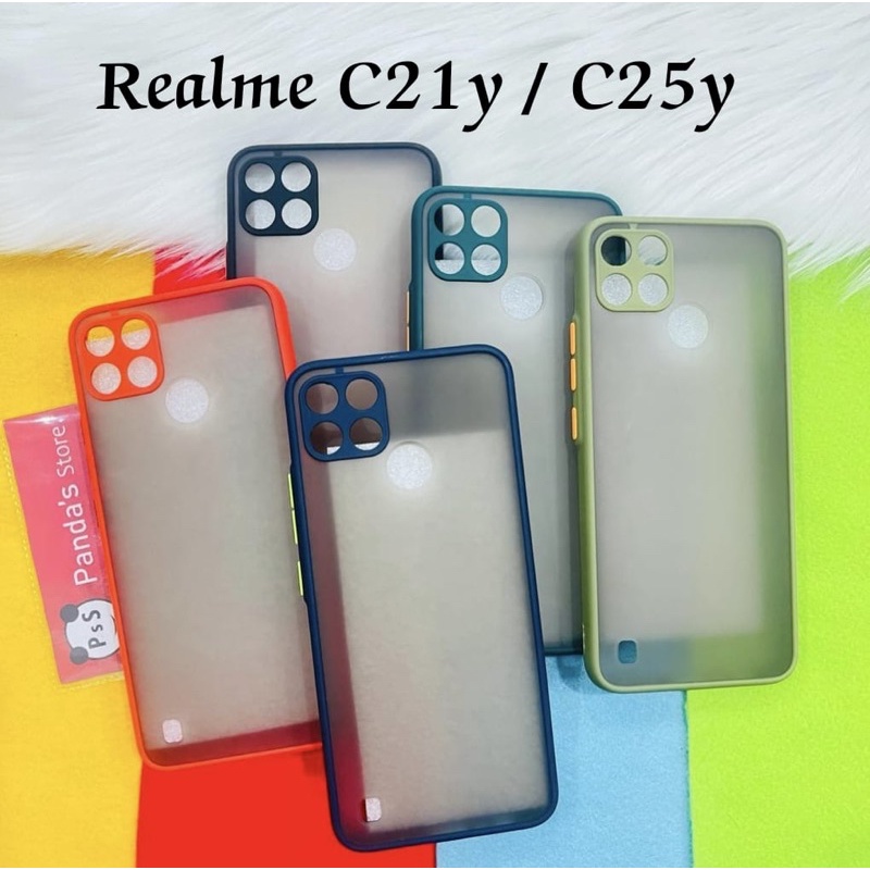 Case Realme C21y C25y My choice Original + Ring Kamera / Pelindung Kamera (PsS)