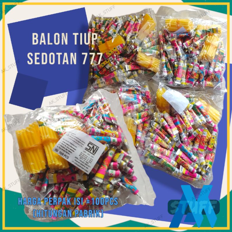 Balon Sedotan 100PCS Mainan Jadul Mainan Grosir Eceran Mainan Grosir Mainan Titip Warung Serba 1000