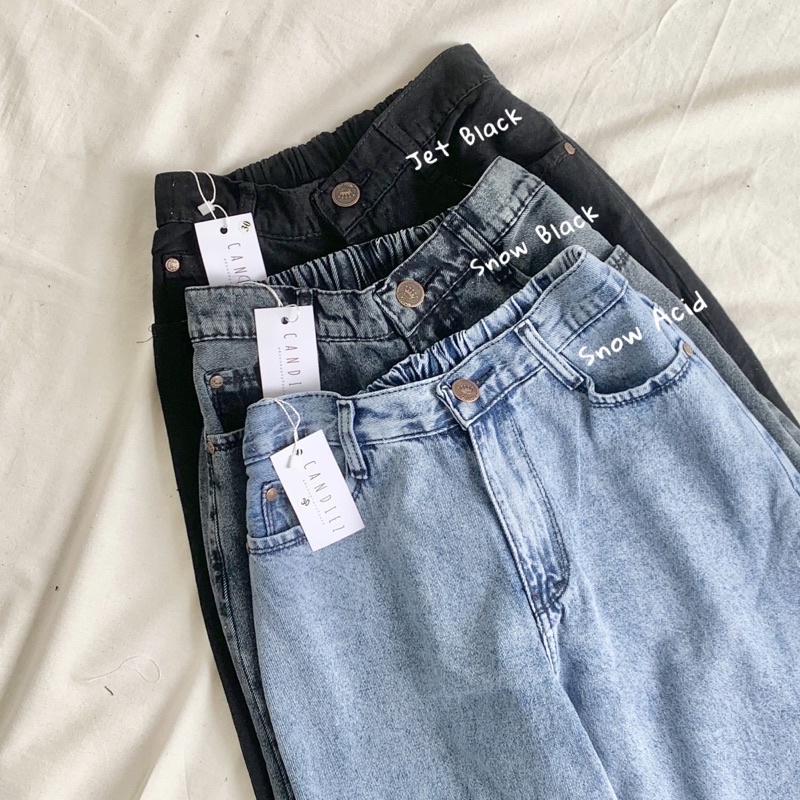 CANDIEZ NARA Highwaist Cullote Jeans