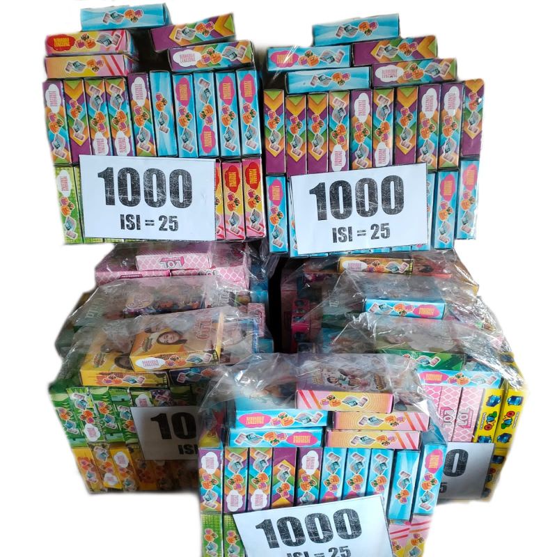 

25PCS KOTAK KADO MAINAN ANAK 1000#SUDAH ISI