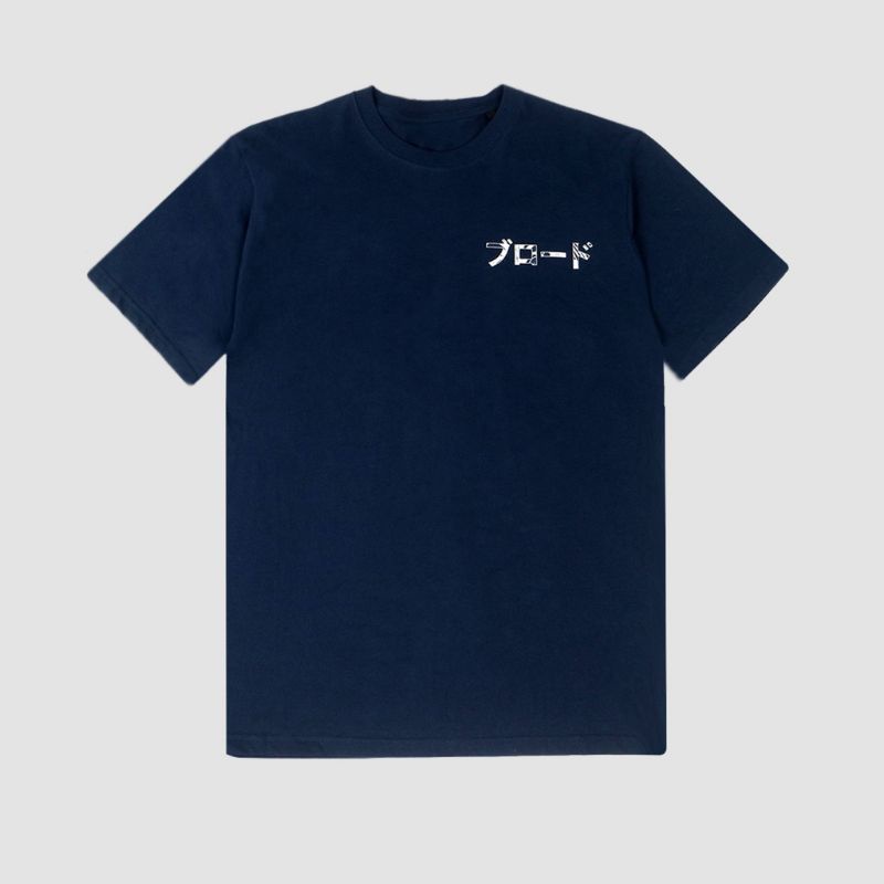 BRODO ORIGINAL-KAOS BURODO TEES NAVY BEST SELLER
