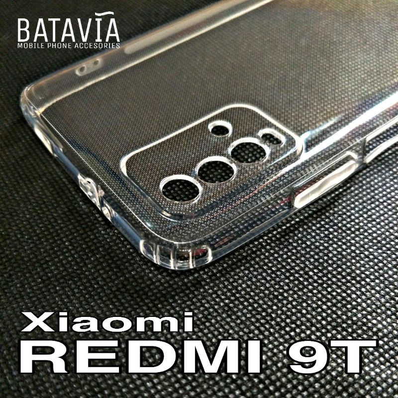 Case Xiaomi Redmi 9t Jelly Case Transparant Pelindung Kamera