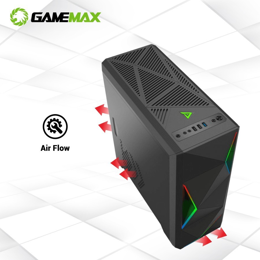 GAMEMAX ARES 6830 - MATX / GAMING CASE