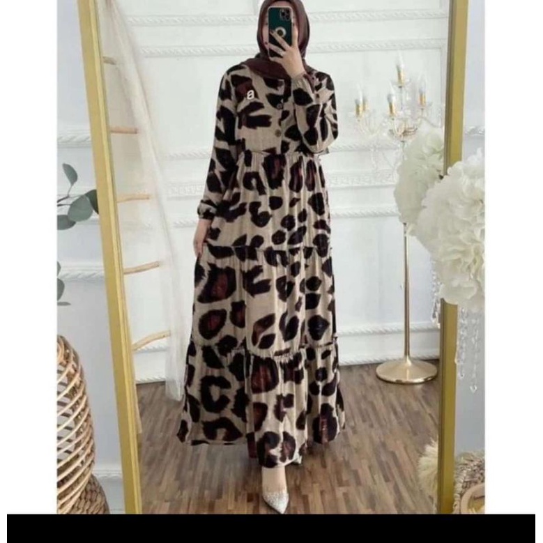 Gamis Rayon Viscoze Murah Lebay