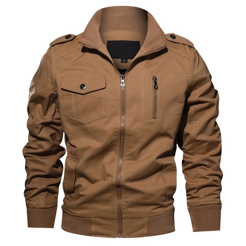 JAKET BOMBER PRIA CASUAL BOMBER ATTACK MILITARY