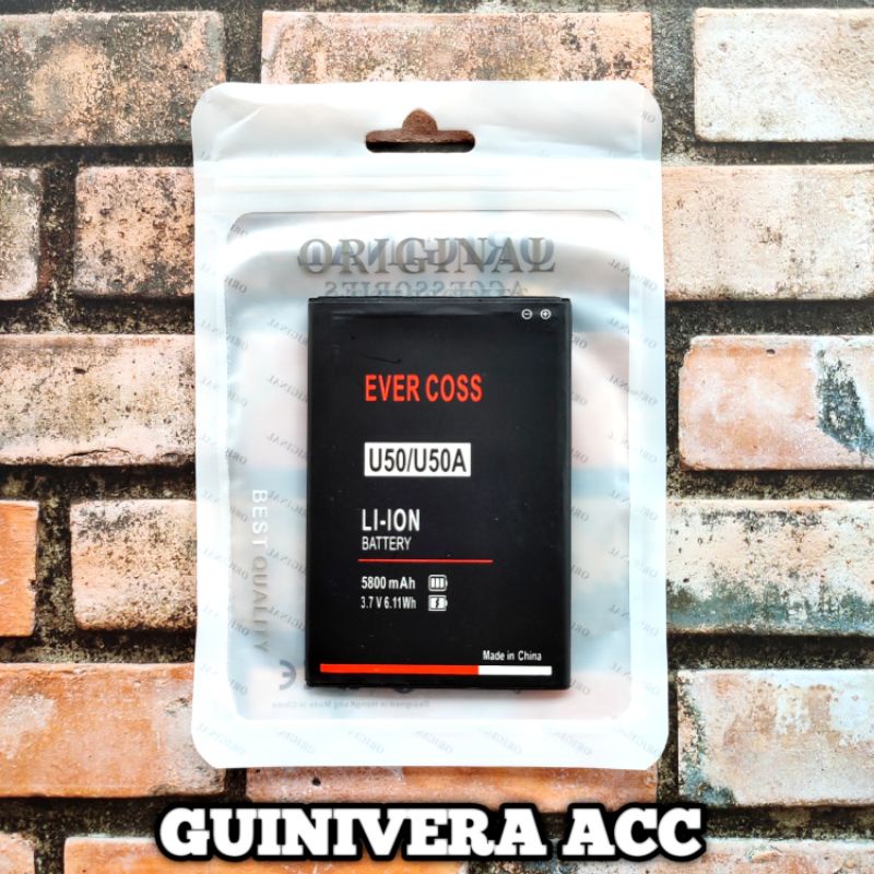 BATRE BATERAI EVERCOSS U50/U50A / BATTERY / EVERCOSS WINNER Y SMART / U50/U50A