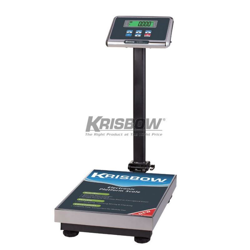 Timbangan Duduk Digital KRISBOW  DIG PLATFORM SCALE 60KG W/ TERA
