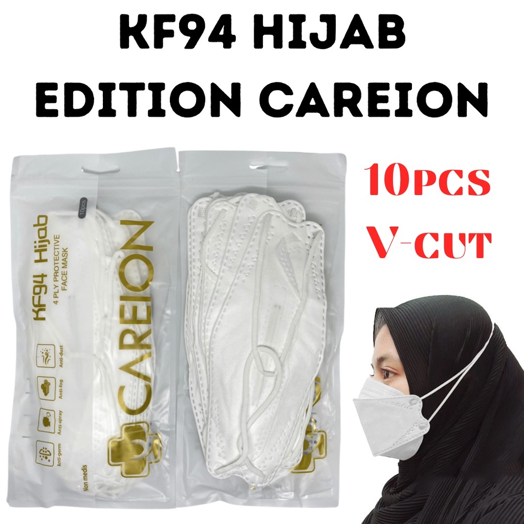KF94 HIJAB / HEADLOOP 4PLY CAREION