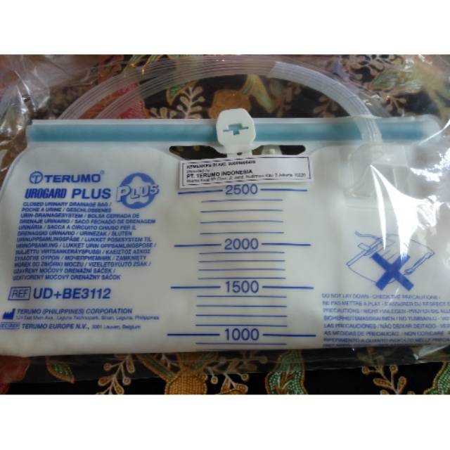 Urogard plus terumo 2500 urine bag terumo kualitas bagus